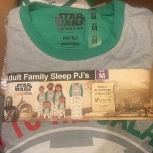 Family, unisex, adult family, PJs, pajamas, Star Wars